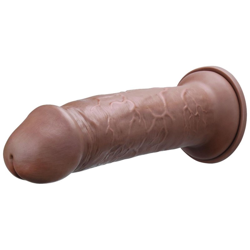 Gruby żylasty penis realistyczny przyssawka 30 cm